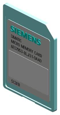 6ES7953-8LJ31-0AA0 |Micro Memory Card for S7-300/C7/ET 200, 512 KB