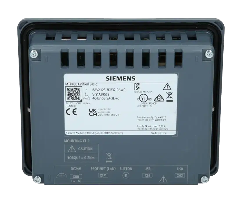 6AV2123-3DB32-0AW0 | SIMATIC HMI MTP400